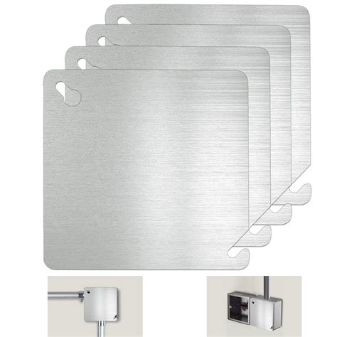 6 electrical junction box cover plate|4x4 metal electrical box cover.